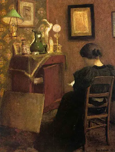 Woman Reading Henri Matisse